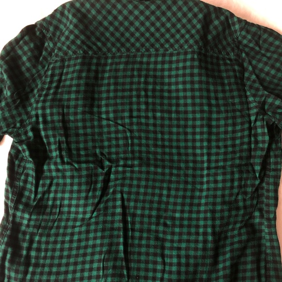 Green Plaid Shirt - Picture 3 of 3